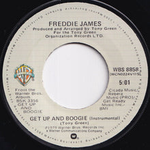 Load image into Gallery viewer, Freddie James - Get Up And Boogie (Edit) / (Instrumental) (7 inch Record / Used)
