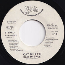画像をギャラリービューアに読み込む, Cat Miller - Beat My Face / Beat My Face (7 inch Record / Used)
