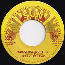 画像をギャラリービューアに読み込む, Jerry Lee Lewis - Great Balls Of Fire / You Win Again (7 inch Record / Used)
