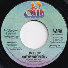 Load image into Gallery viewer, Ritchie Family - Brazil / Hot Trip (7 inch Record / Used)
