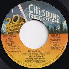 Load image into Gallery viewer, Chi-Lites, Gene Record - Me And You / Tell Me Were It Hurts (7 inch Record / Used)

