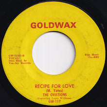 画像をギャラリービューアに読み込む, Ovations - I'm Living Good / Recipe For Love (7 inch Record / Used)
