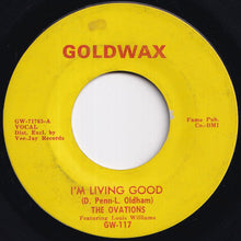 画像をギャラリービューアに読み込む, Ovations - I'm Living Good / Recipe For Love (7 inch Record / Used)
