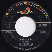 Load image into Gallery viewer, Ray Charles - Busted / Making Believe (7 inch Record / Used)
