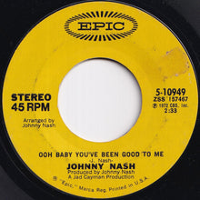 画像をギャラリービューアに読み込む, Johnny Nash - Stir It Up / Ooh Baby You've Been Good To Me (7 inch Record / Used)
