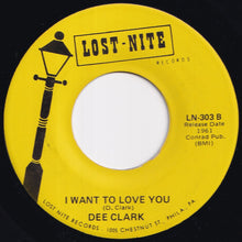 Load image into Gallery viewer, Dee Clark - Raindrops / I Want To Love You (7 inch Record / Used)

