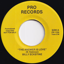 Load image into Gallery viewer, Billy Eckstine / Grinderswitch - The Answer Is Love / You're So Fine (7 inch Record / Used)
