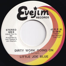 画像をギャラリービューアに読み込む, Little Joe Blue - Don't Start Me To Talking / Dirty Work Going On (7 inch Record / Used)
