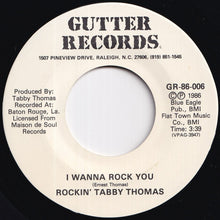 画像をギャラリービューアに読み込む, Rockin' Tabby Thomas - Goin' To New Orleans / I Wanna Rock You (7 inch Record / Used)

