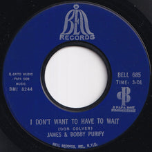 画像をギャラリービューアに読み込む, James &amp; Bobby Purify - Let Love Come Between Us / I Don't Want To Have To Wait (7 inch Record / Used)
