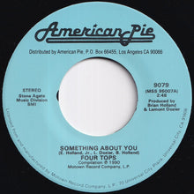画像をギャラリービューアに読み込む, Four Tops / Eddie Holland - Something About You / Jamie (7 inch Record / Used)
