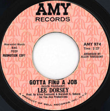 Load image into Gallery viewer, Lee Dorsey - Rain Rain Go Away / Gotta Find A Job (7 inch Record / Used)
