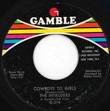 画像をギャラリービューアに読み込む, Intruders - Cowboys To Girls / Turn The Hands Of Time (7 inch Record / Used)
