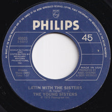 Load image into Gallery viewer, Young Sisters - Let's Do The Latin Hustle / Latin With The Sisters (7 inch Record / Used)
