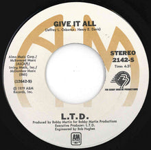 Load image into Gallery viewer, L.T.D. - Dance 'N' Sing 'N' / Give It All  (7 inch Record / Used)
