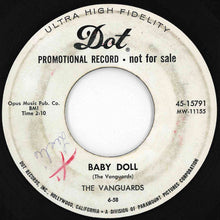 Load image into Gallery viewer, Vanguards - Baby Doll / My Friend Mary Ann (7 inch Record / Used)
