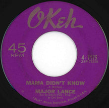 Load image into Gallery viewer, Major Lance - The Monkey Time / Mama Didn't Know (7 inch Record / Used)
