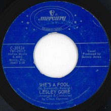 Load image into Gallery viewer, Lesley Gore - It's My Party / She's A Fool (7 inch Record / Used)
