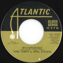 画像をギャラリービューアに読み込む, Nino Tempo &amp; April Stevens - Whispering / Stardust (7 inch Record / Used)
