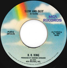Load image into Gallery viewer, Bobby Bland, B.B. King - The Thrill Is Gone / Slow And Easy (7 inch Record / Used)
