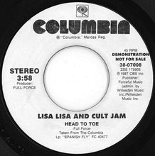 Load image into Gallery viewer, Lisa Lisa And Cult Jam - Head To Toe / Head To Toe (7 inch Record / Used)

