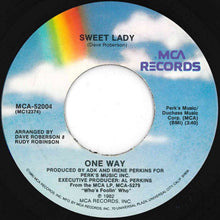 Load image into Gallery viewer, One Way - Who's Foolin' Who / Sweet Lady (7 inch Record / Used)
