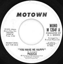 Load image into Gallery viewer, Puzzle - You Make Me Happy (Stereo) / (Mono) (7 inch Record / Used)
