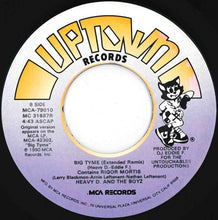 Load image into Gallery viewer, Heavy D. &amp; The Boyz - Big Tyme (Radio Remix) / (Extended Remix) (7 inch Record / Used)
