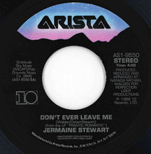 Load image into Gallery viewer, Jermaine Stewart - Don't Ever Leave Me / Give Your Love To Me (7 inch Record / Used)
