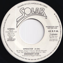 Load image into Gallery viewer, Midnight Star - Operator / Operator (7 inch Record / Used)
