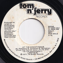 Load image into Gallery viewer, Lipstique - At The Discotheque (Stereo) / (Mono) (7 inch Record / Used)
