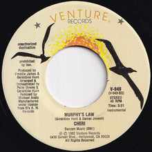 Load image into Gallery viewer, Cheri - Murphy's Law (Remix) / (Instrumental) (7 inch Record / Used)
