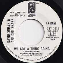 Load image into Gallery viewer, David Sigler, Dee Dee Sharp - Conquer The World Together / We Got A Good Thing Going (7 inch Record / Used)
