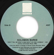 画像をギャラリービューアに読み込む, Solomon Burke - Love Buys Love / Don't Tell Me What A Man Won't Do For A Woman (7 inch Record / Used)
