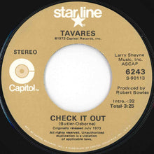 画像をギャラリービューアに読み込む, Tavares - She's Gone / Check It Out (7 inch Record / Used)
