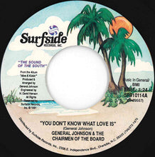 Load image into Gallery viewer, General Johnson - You Don't Know What Love Is / You Don't Know What Love Is (7 inch Record / Used)
