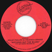 Load image into Gallery viewer, Willie Phillips, Yolanda Briggs - Fix My Rooster / Nothing But The Blues (7 inch Record / Used)
