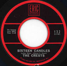 Load image into Gallery viewer, Crests - Sixteen Candles / Trouble In Paradise (7 inch Record / Used)
