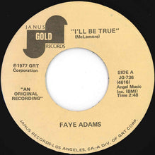 画像をギャラリービューアに読み込む, Faye Adams - I'll Be True / Tag Along (7 inch Record / Used)
