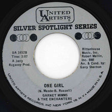 Load image into Gallery viewer, Garnet Mimms And The Enchanters - A Quiet Place / One Girl (7 inch Record / Used)
