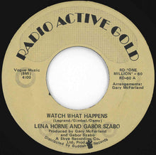 画像をギャラリービューアに読み込む, Lena Horne, Gabor Szabo - Watch What Happens / Rocky Raccoon (7 inch Record / Used)
