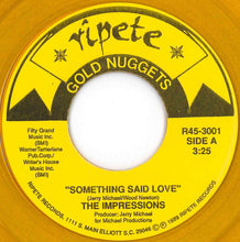 画像をギャラリービューアに読み込む, Impressions - Something Said Love / Something Said Love (7 inch Record / Used)
