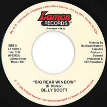画像をギャラリービューアに読み込む, Billy Scott - Big Rear Window / Canadian Nights (7 inch Record / Used)
