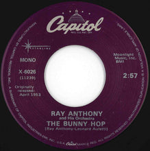 画像をギャラリービューアに読み込む, Ray Anthony And His Orchestra - The Bunny Hop / The Hokey Pokey (7 inch Record / Used)
