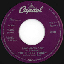 画像をギャラリービューアに読み込む, Ray Anthony And His Orchestra - The Bunny Hop / The Hokey Pokey (7 inch Record / Used)
