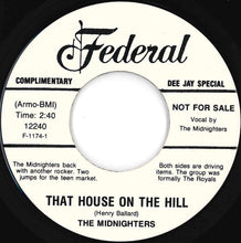 Load image into Gallery viewer, Midnighters - That House On The Hill / Rock And Roll Wedding (7 inch Record / Used)
