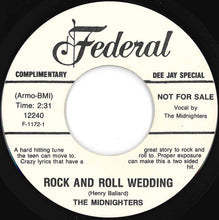 Load image into Gallery viewer, Midnighters - That House On The Hill / Rock And Roll Wedding (7 inch Record / Used)
