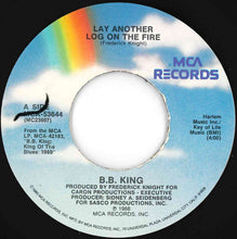 Load image into Gallery viewer, B.B. King - Lay Another Log On The Fire / Go On (7 inch Record / Used)
