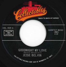 Load image into Gallery viewer, Jesse Belvin / Rosie &amp; The Originals - Goodnight My Love / Angel Baby (7 inch Record / Used)
