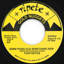 Load image into Gallery viewer, Fantastics / Drifters - Something Old, Something New / Kissing In The Backrow (7 inch Record / Used)
